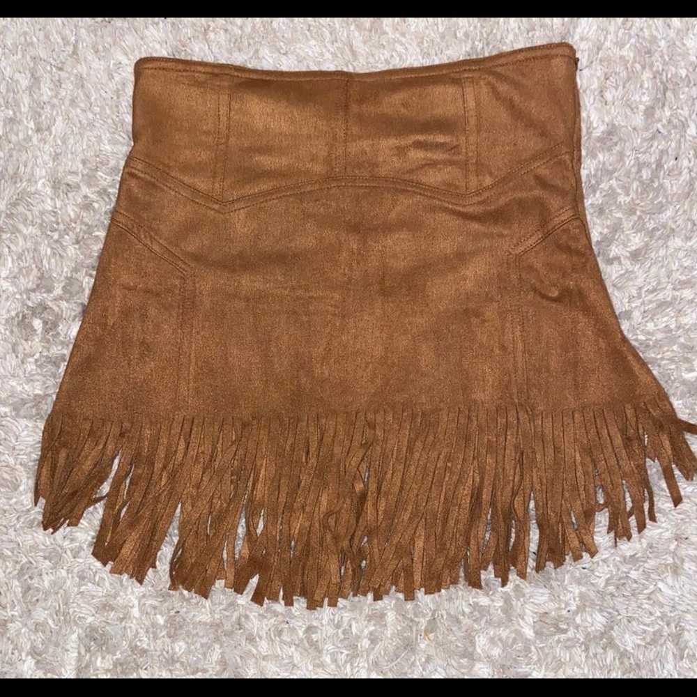 Brace Soul Fringe skirt